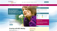 Desktop Screenshot of lupusinternational.com